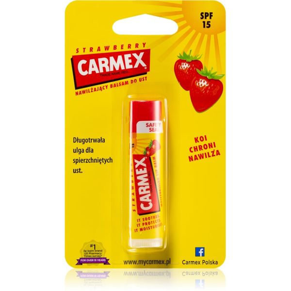 Carmex Carmex Strawberry hidratantni balzam za usne u sticku SPF 15 4.25 g