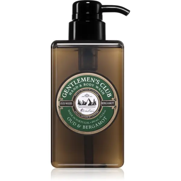 Castelbel Castelbel Gentlemen's Club Oud & Bergamot luksuzni tekući sapun za ruke i tijelo 450 ml
