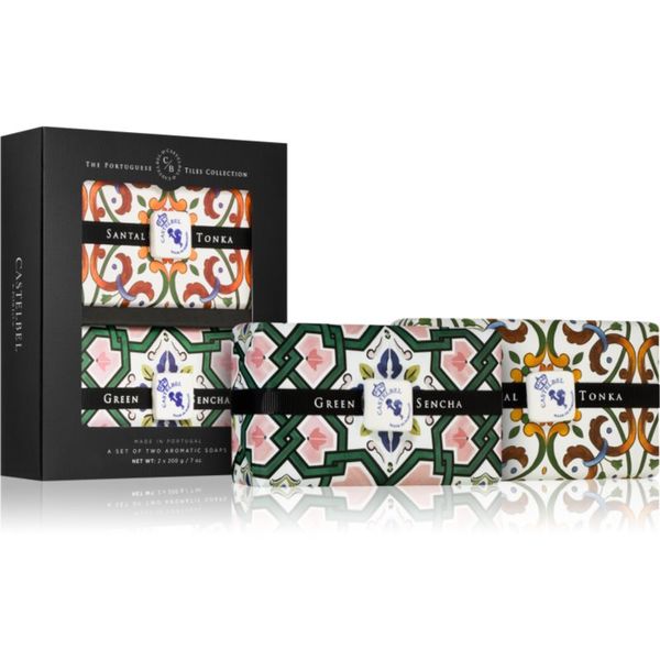 Castelbel Castelbel Tile Santal Tonka + Green Sencha sapun(poklon set)