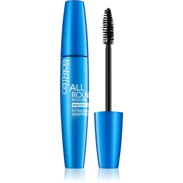 Catrice Catrice Allround maskara za produljenje, uvijanje i volumen vodootporna nijansa 010 Blackest Black 12 ml