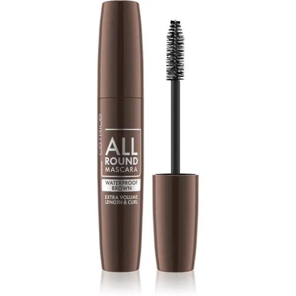 Catrice Catrice Allround maskara za produljenje, uvijanje i volumen vodootporna nijansa 020 Brown 12 ml