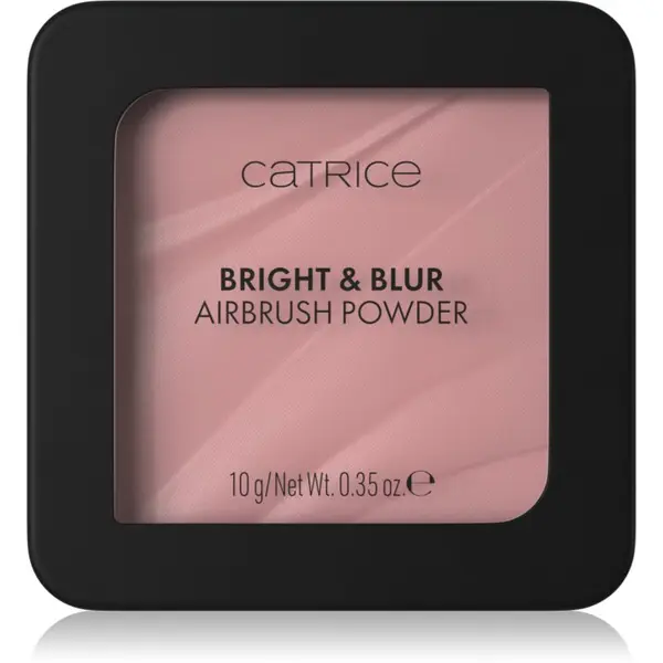 Catrice Catrice Bright & Blur Airbrush Powder puder za učvršćivanje s posvjetljujućim učinkom nijansa 010 Pink Luminance 10 g