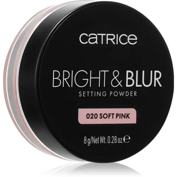 Catrice Catrice Bright & Blur posvjetljujući puder u prahu nijansa 020 Soft Pink 8 g