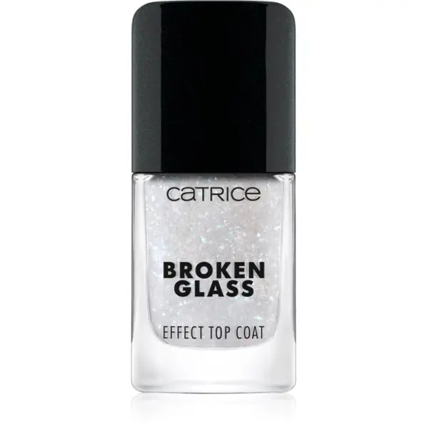 Catrice Catrice Broken Glass Effect Top Coat nadlak za nokte sa šljokicama nijansa 050 Sparkling Reflection 10.5 ml