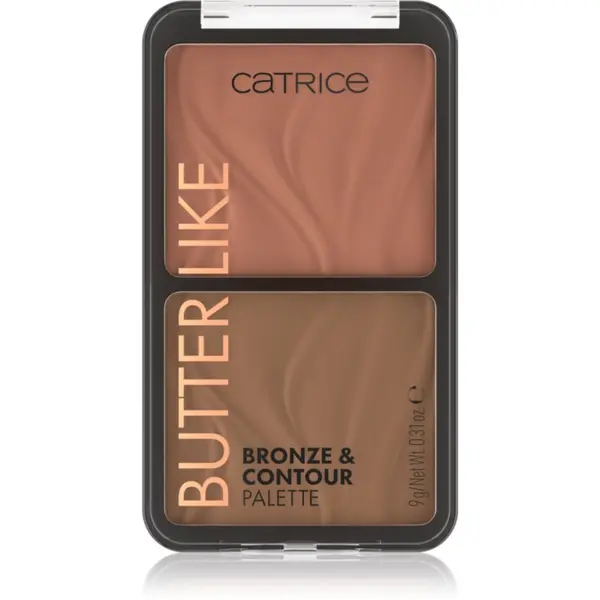 Catrice Catrice Butter Like Bronze & Contour paleta za konturiranje s bronzerom nijansa 020 Shape It My Way 9 g