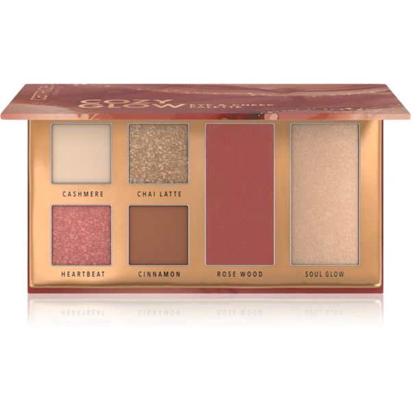 Catrice Catrice Cozy Glow paleta za lice i oči 10 g
