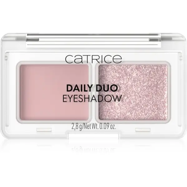 Catrice Catrice Daily Duo Eyeshadow duo sjenila za oči nijansa 020 On The Go Rosé 2.8 g