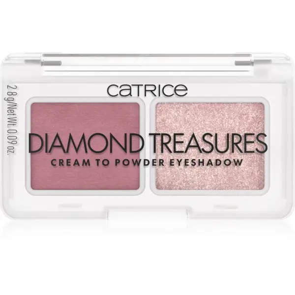 Catrice Catrice Diamond Treasures duo sjenila za oči nijansa 020 Fairy Dust 2.8 g