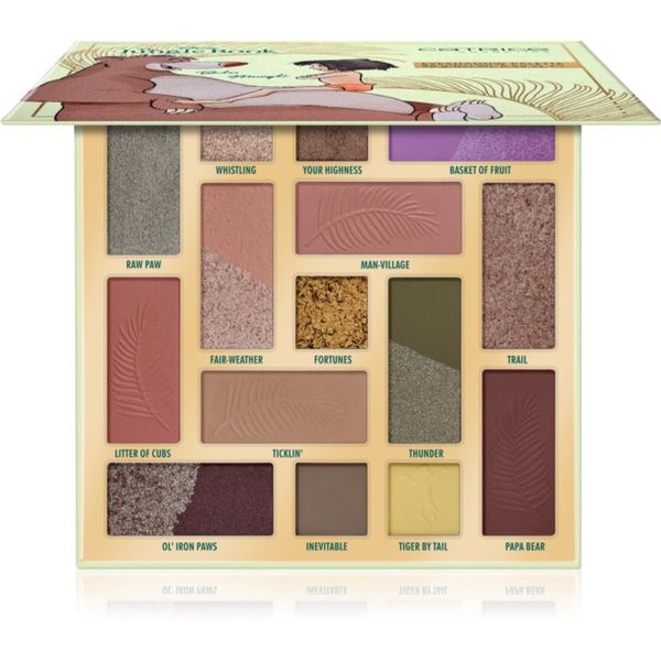 Catrice Catrice Disney The Jungle Book paleta sjenila za oči nijansa 010 Bare Necessities 28 g