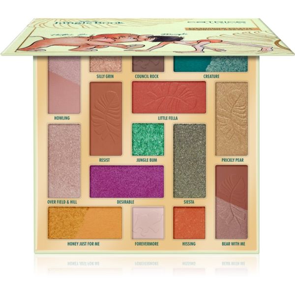 Catrice Catrice Disney The Jungle Book paleta sjenila za oči nijansa 020 Stay In The Jungle 28 g