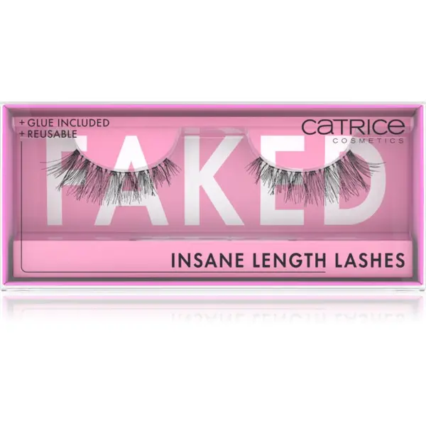 Catrice Catrice Faked umjetne trepavice s ljepilom i aplikatorom Insane Length 2 kom
