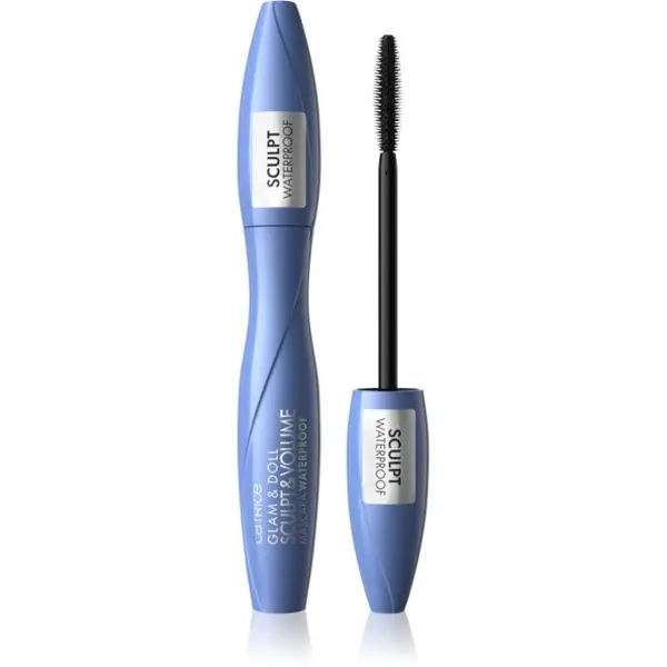 Catrice Catrice Glam & Doll Sculpt & Volume vodootporna maskara za volumen i uvijanje trepavica crna 10 ml