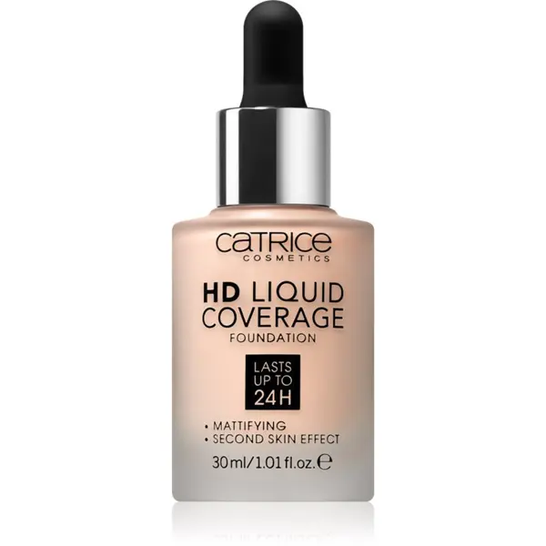 Catrice Catrice HD Liquid Coverage tekući puder nijansa 002 Porcelain Beige 30 ml