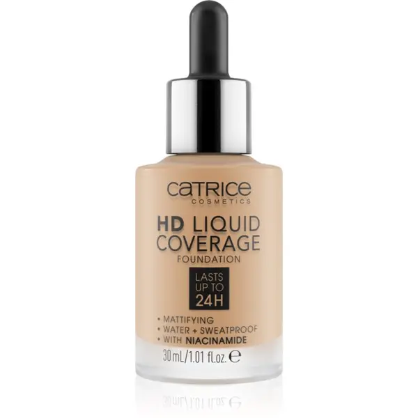 Catrice Catrice HD Liquid Coverage tekući puder nijansa 032 - Nude Beige 30 ml