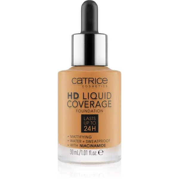 Catrice Catrice HD Liquid Coverage tekući puder nijansa 066 Warm Toffee 30 ml