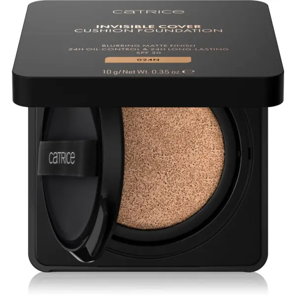 Catrice Catrice Invisible Cover Cushion Foundation matirajući puder u spužvici SPF 30 nijansa 10 g