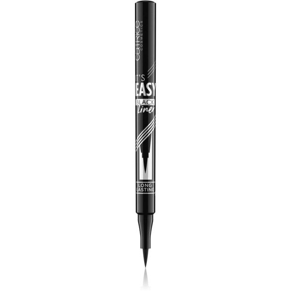 Catrice Catrice It's Easy Black Liner tekući eyelineri nijansa 010 BLACKEST BLACK 1 ml