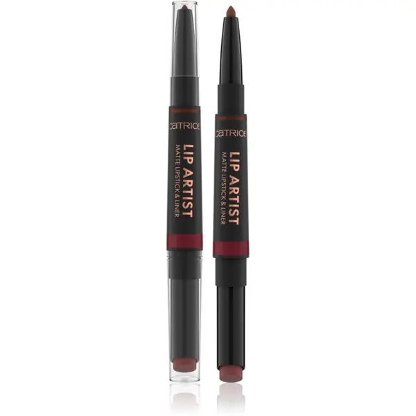 Catrice Catrice Lip Artist Matte Lipstick & Liner ruž za usne + olovka za usne s mat efektom nijansa 040 Sisters By Heart 1.74 g