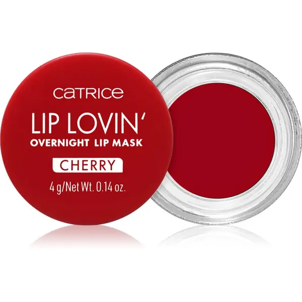Catrice Catrice Lip Lovin' hidratantna maska za usne za noć nijansa 020 Cherry Pop 4 g