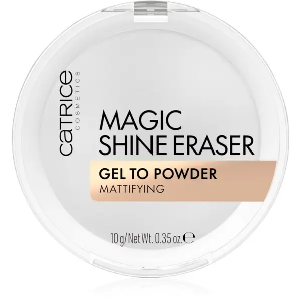 Catrice Catrice Magic Shine Eraser Gel To Powder matirajući puder s teksturom gela nijansa 010 Camera Ready 10 g