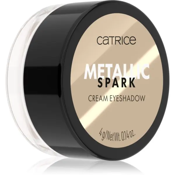 Catrice Catrice Metallic Spark kremasto sjenilo za oči za blistavi sjaj nijansa 010 Champagne Chic 4 g