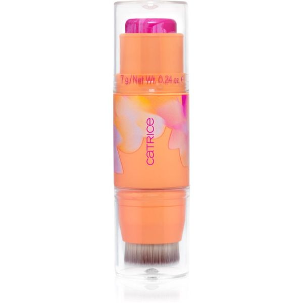 Catrice Catrice SEEKING FLOWERS highlighter i rumenilo u jednom u sticku nijansa C01 Berrylicious 7 g