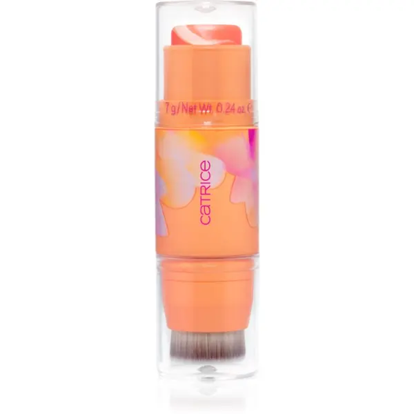 Catrice Catrice SEEKING FLOWERS highlighter i rumenilo u jednom u sticku nijansa C02 S-peachless 7 g