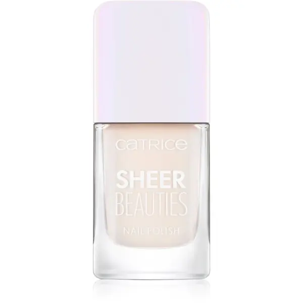 Catrice Catrice Sheer Beauties Nail Polish lak za nokte nijansa 010 - Milky Not Guilty 10.5 ml
