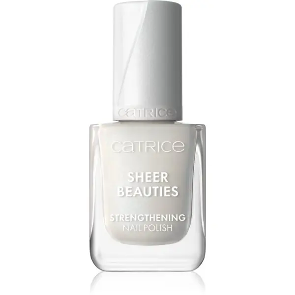 Catrice Catrice Sheer Beauties Strengthening Nail Polish hranjivi lak za nokte nijansa 010 Milky Not Guilty 10.5 ml