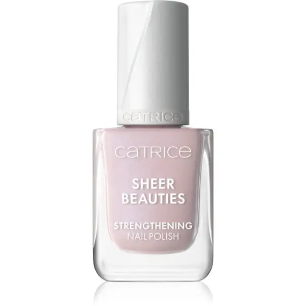 Catrice Catrice Sheer Beauties Strengthening Nail Polish hranjivi lak za nokte nijansa 030 Barely Blushed 10.5 ml