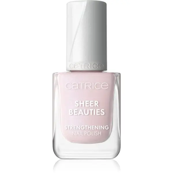 Catrice Catrice Sheer Beauties Strengthening Nail Polish hranjivi lak za nokte nijansa 040 Fluffy Cotton Candy 10.5 ml