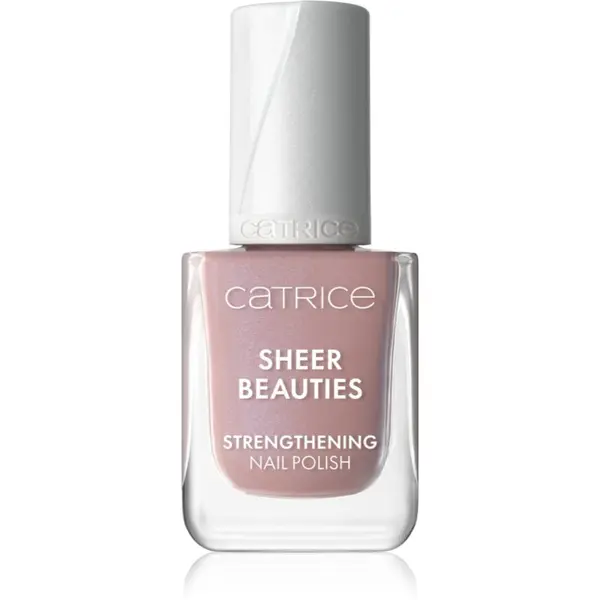 Catrice Catrice Sheer Beauties Strengthening Nail Polish hranjivi lak za nokte nijansa 070 Dusty Romance 10.5 ml