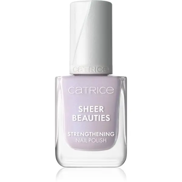 Catrice Catrice Sheer Beauties Strengthening Nail Polish hranjivi lak za nokte nijansa 080 Lavender Whispers 10.5 ml
