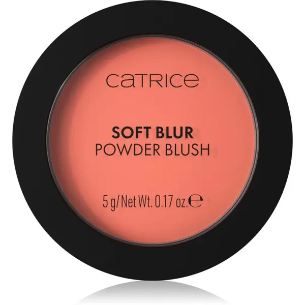 Catrice Catrice Soft Blur Powder Brush puder- rumenilo s mat efektom nijansa 020 Coral Cloud 5 g