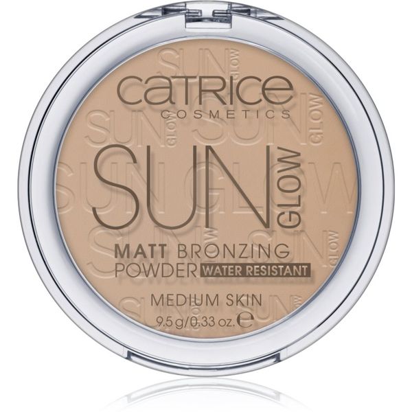 Catrice Catrice Sun Glow bronzer u kamenu nijansa 030 Medium Bronze  9.5 g