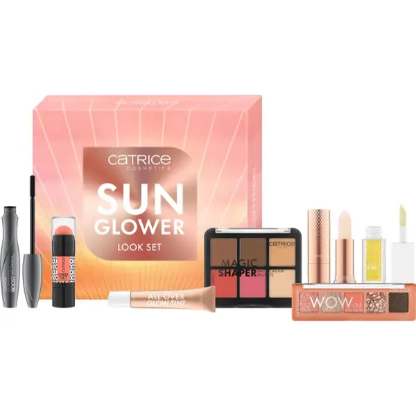 Catrice Catrice Sunglower Look Set make-up set za sjajni izgled lica