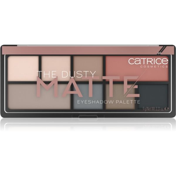Catrice Catrice The Dusty Matte paleta sjenila za oči 9 g