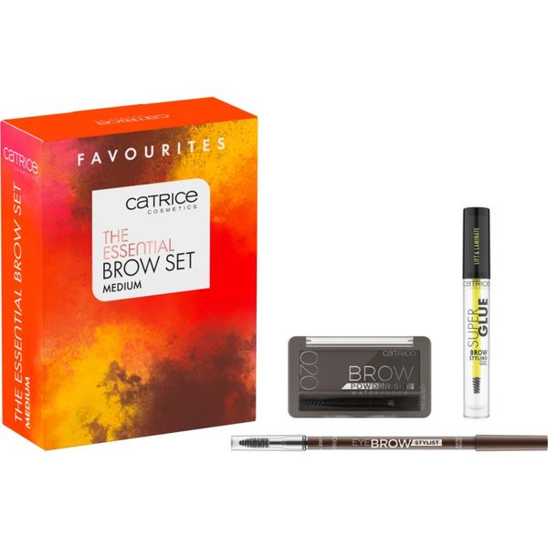 Catrice Catrice The Essential Brow set za obrve Medium nijansa