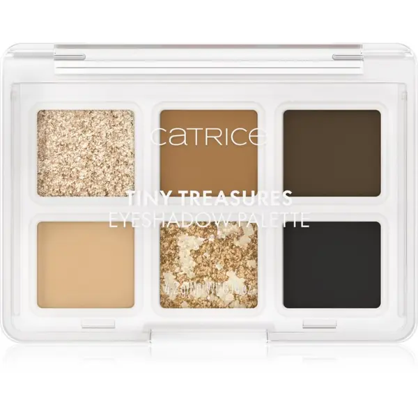 Catrice Catrice Tiny Treasures paleta sjenila za oči nijansa 010 Everyday Essentials 4.2 g