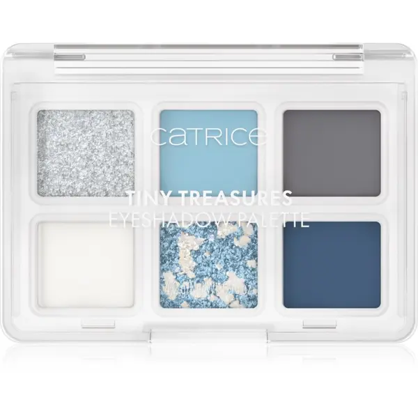 Catrice Catrice Tiny Treasures paleta sjenila za oči nijansa 040 Icy Whisper 4.2 g