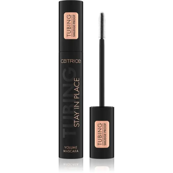 Catrice Catrice TUBING Stay In Place maskara za volumen nijansa 010 Panda-Proof Black 11 ml