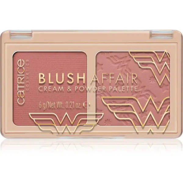 Catrice Catrice Wonder Woman duo rumenilo nijansa 020 Powerfull Together 6 g