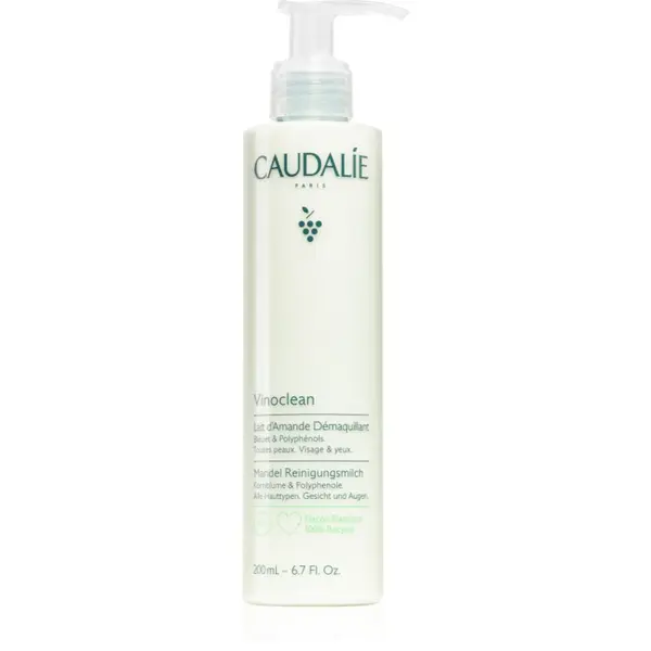 Caudalie Caudalie Vinoclean mlijeko za skidanje šminke za lice i oči 200 ml