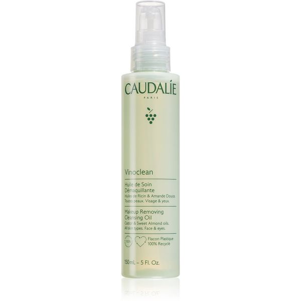 Caudalie Caudalie Vinoclean ulje za čišćenje i skidanje make-upa za lice i oči 150 ml
