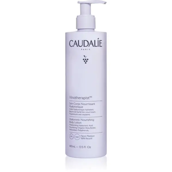 Caudalie Caudalie Vinotherapist Hyaluronic Nourishing Body Lotion hidratantno mlijeko za tijelo 400 ml