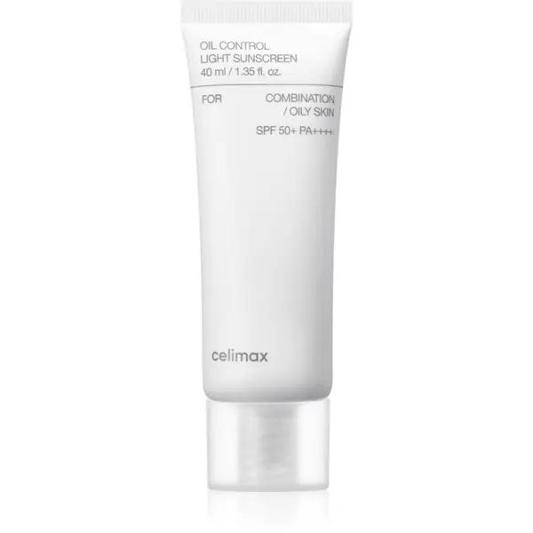 celimax celimax Oil Control Light Sunscreen krema za sunčanje SPF 50+ za mješovitu i masnu kožu 40 ml