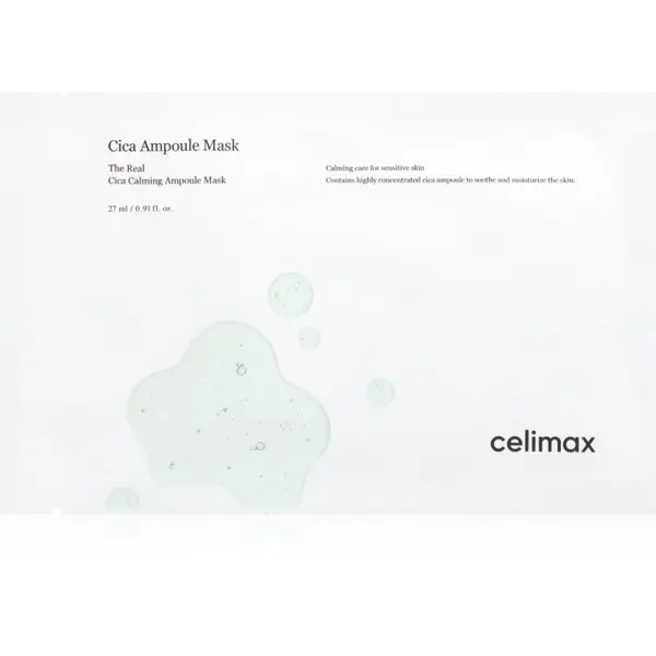 celimax celimax The Real Cica intenzivna hidrogel maska za smirenje kože lica 25 ml