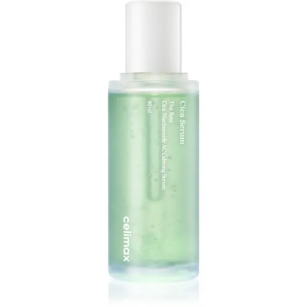 celimax celimax The Real Cica Niacinamide AC Calming Serum umirujući serum za osjetljivo lice sklono aknama 40 ml
