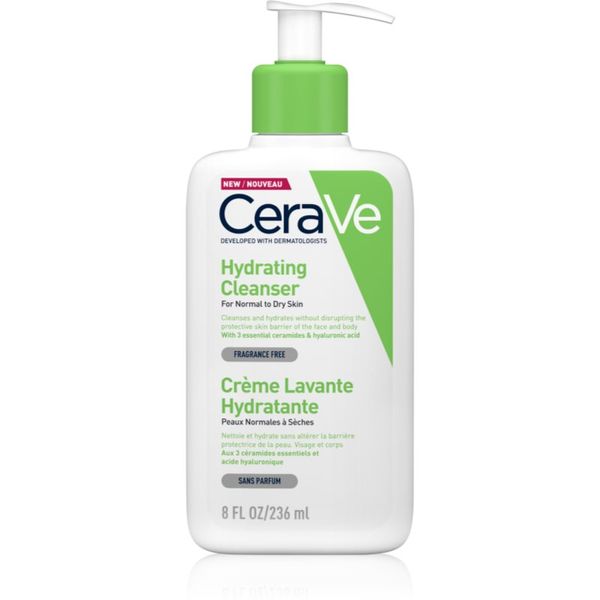 CeraVe CeraVe Hydrating Cleanser emulzija za čišćenje s hidratantnim učinkom 236 ml