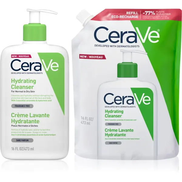 CeraVe CeraVe Hydrating Cleanser set s hidratantnim učinkom